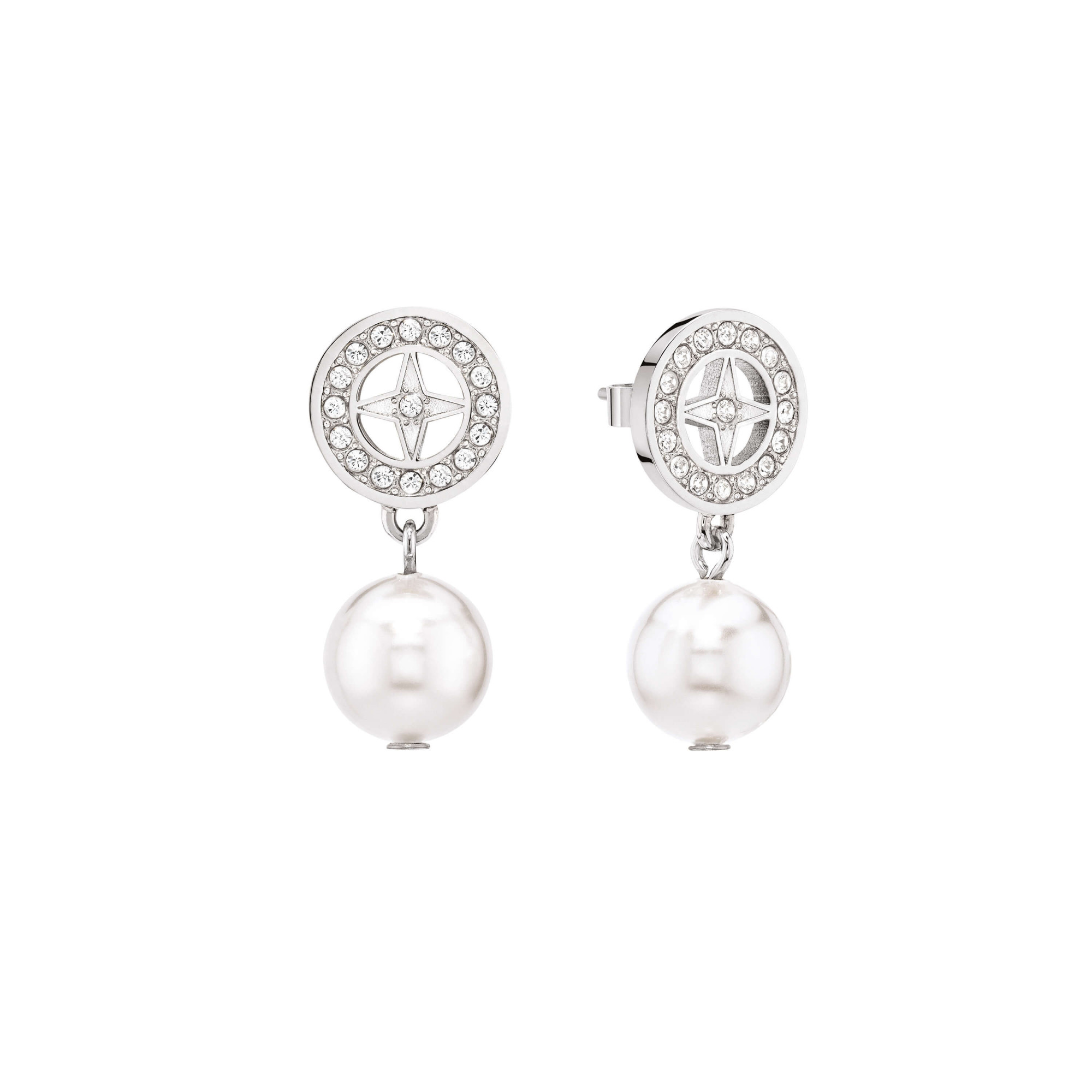 Boucles d'oreilles Ma Perle argent